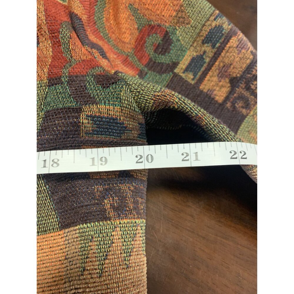 Coldwater Creek M‎ Patchwork Cropped Tapestry Sty… - image 4